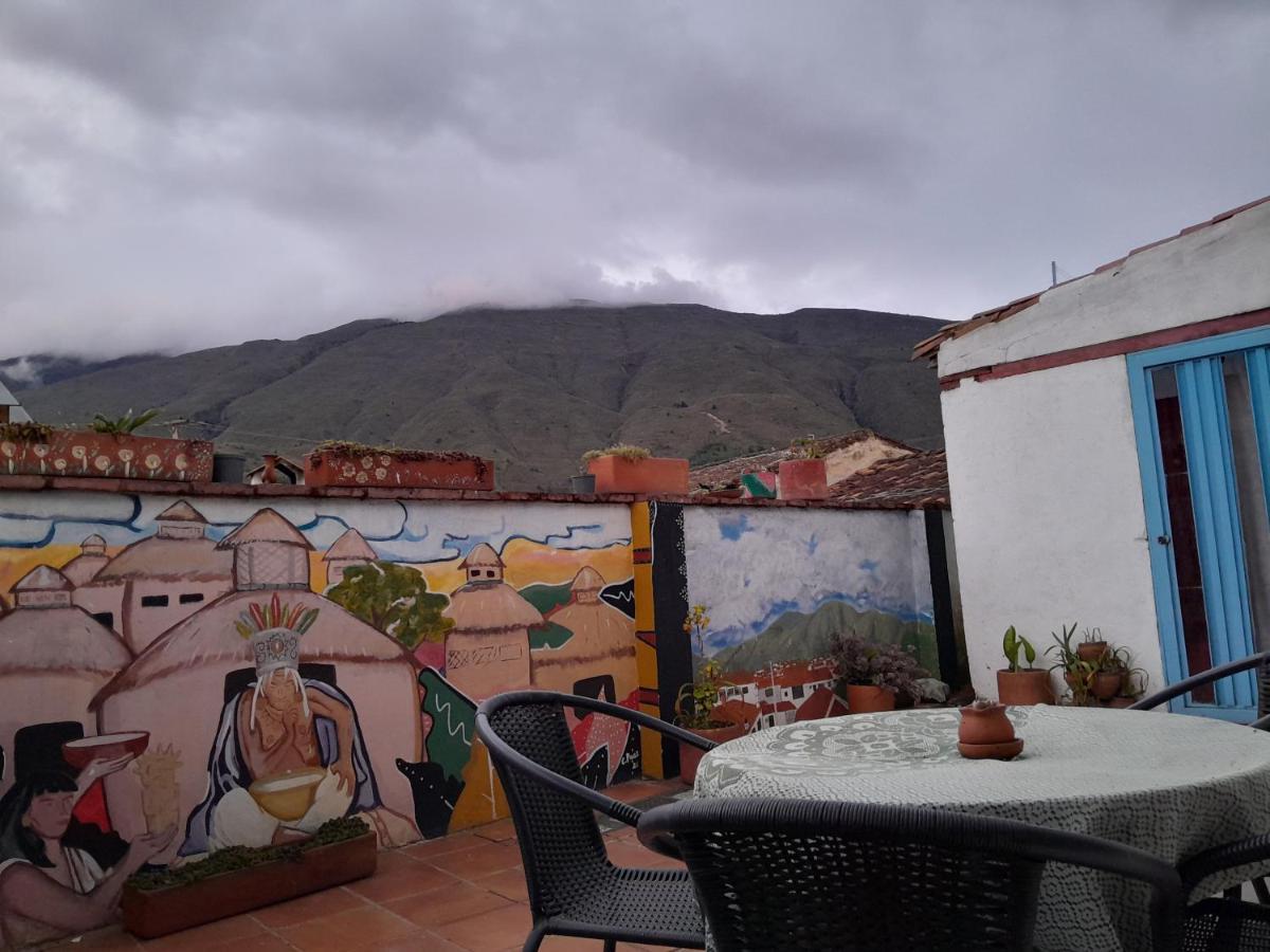 Alegria Hostel Villa de Leyva Kültér fotó