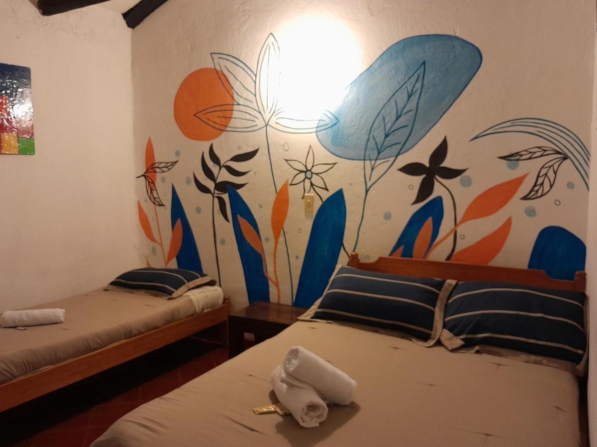 Alegria Hostel Villa de Leyva Kültér fotó