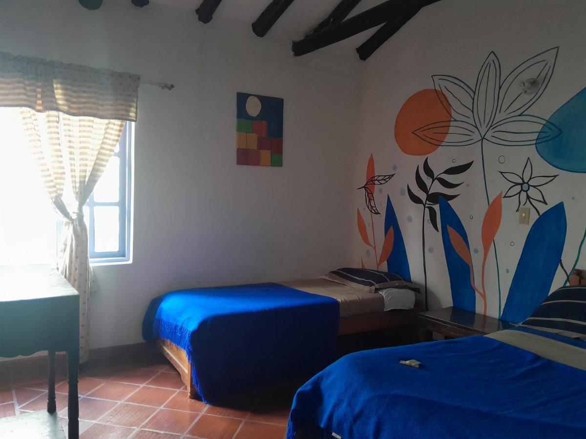 Alegria Hostel Villa de Leyva Kültér fotó