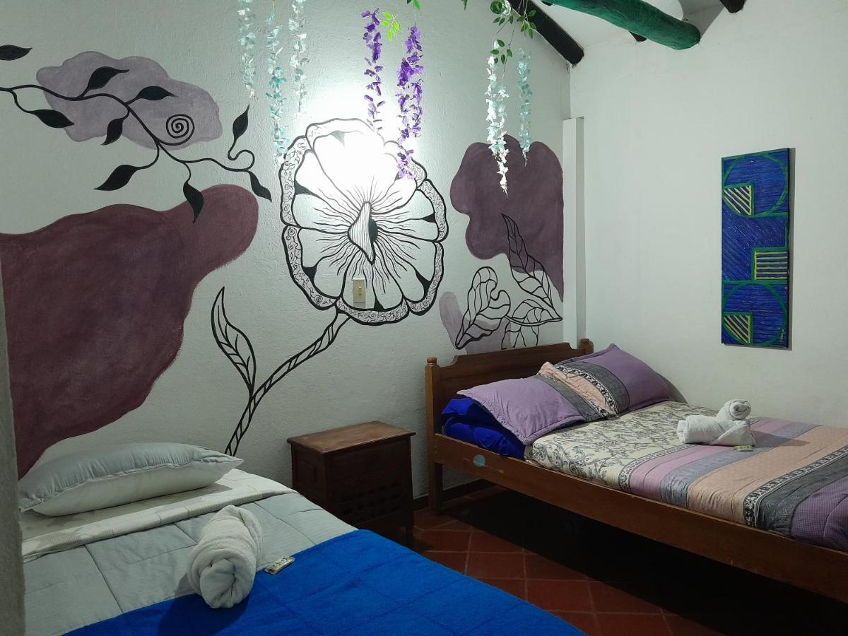 Alegria Hostel Villa de Leyva Kültér fotó