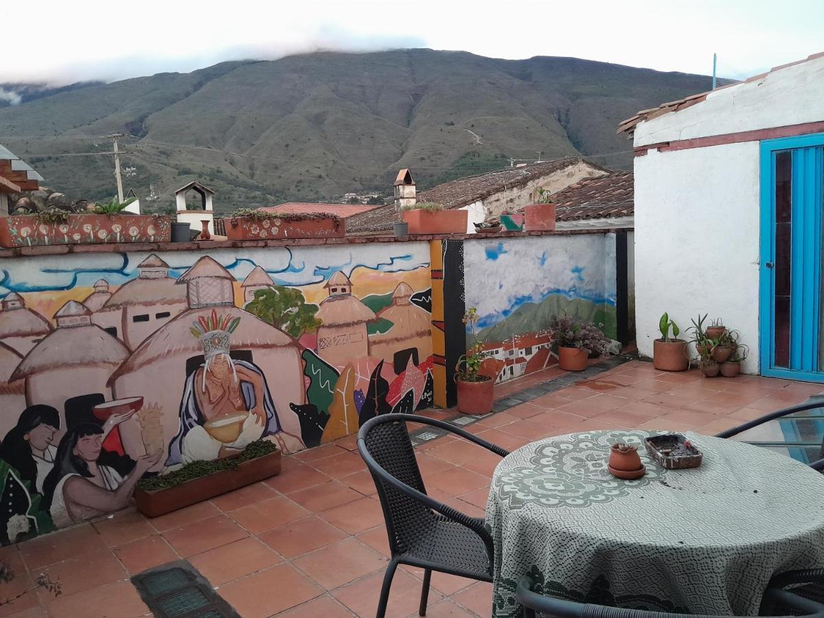Alegria Hostel Villa de Leyva Kültér fotó