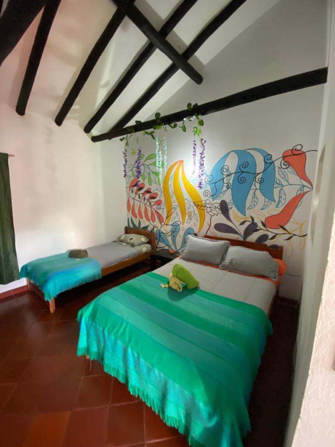 Alegria Hostel Villa de Leyva Kültér fotó