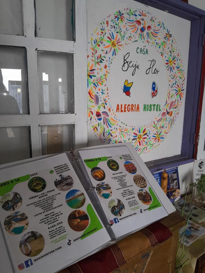 Alegria Hostel Villa de Leyva Kültér fotó